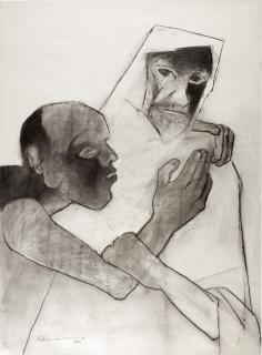 Krishen Khanna - Untitled (Christ\'s Betrayal)