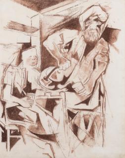 Krishen Khanna - Untitled (Dhaba)