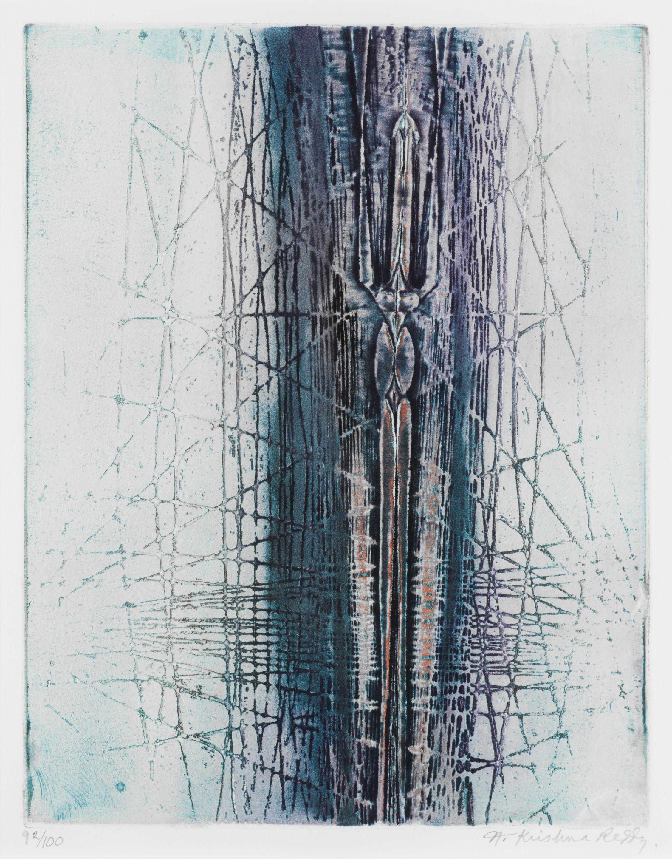 Krishna Reddy - Praying Woman, 1964