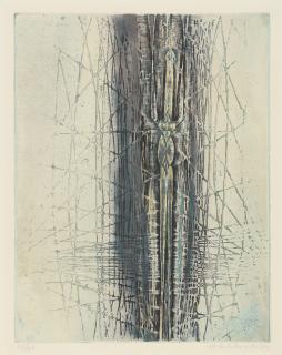 Krishna Reddy - Praying Woman 