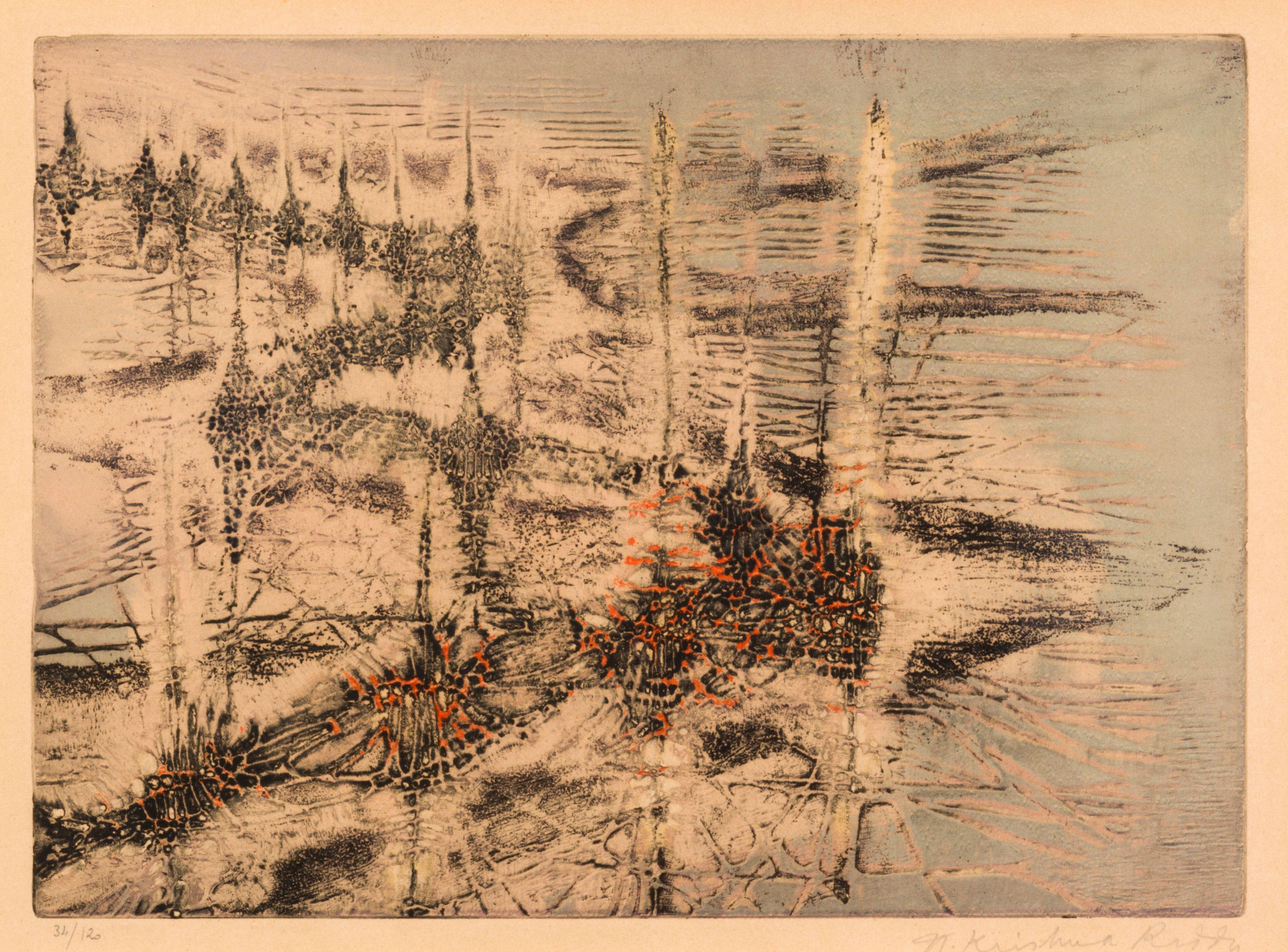 Krishna Reddy - River, 1959