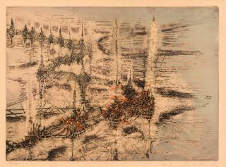 Krishna Reddy - River, 1959