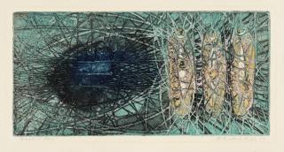 Krishna Reddy - Sans Titre, 1958