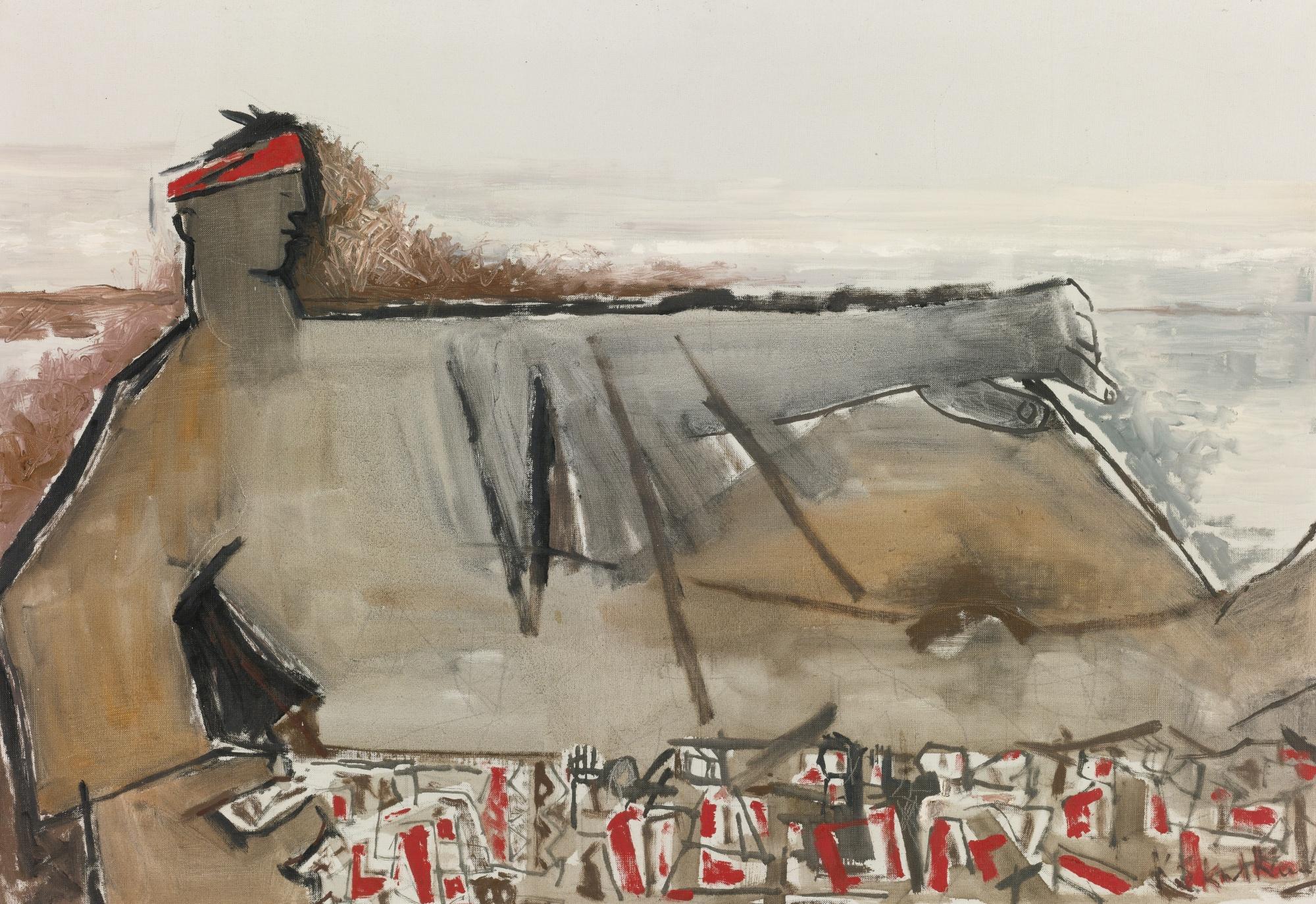 Krishna Shamrao Kulkarni - Untitled (Gulliver\'S Travels)