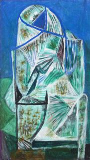 Krishna Shamrao Kulkarni - Untitled (Seated Woman)