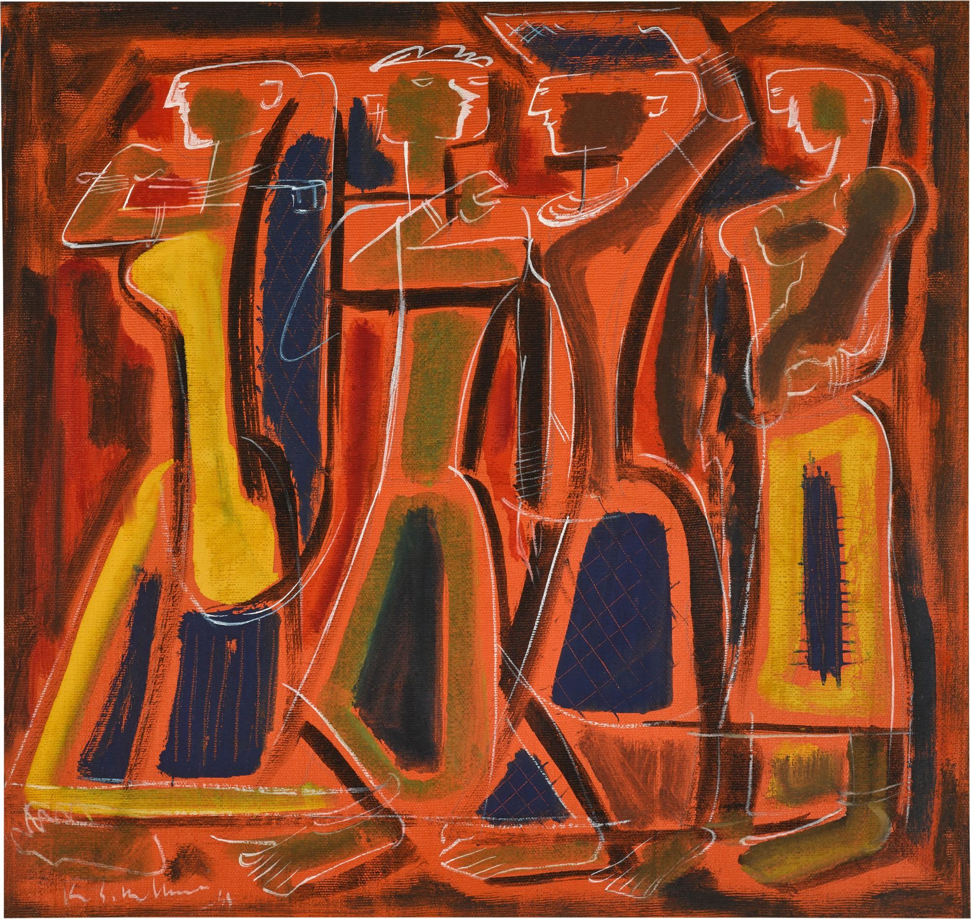 Krishna Shamrao Kulkarni - Untitled