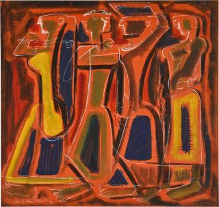 Krishna Shamrao Kulkarni - Untitled