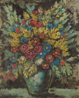Krishnaji Howlaji Ara - Untitled (Flower Vase)