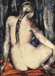 Krishnaji Howlaji Ara - Untitled (Nude)