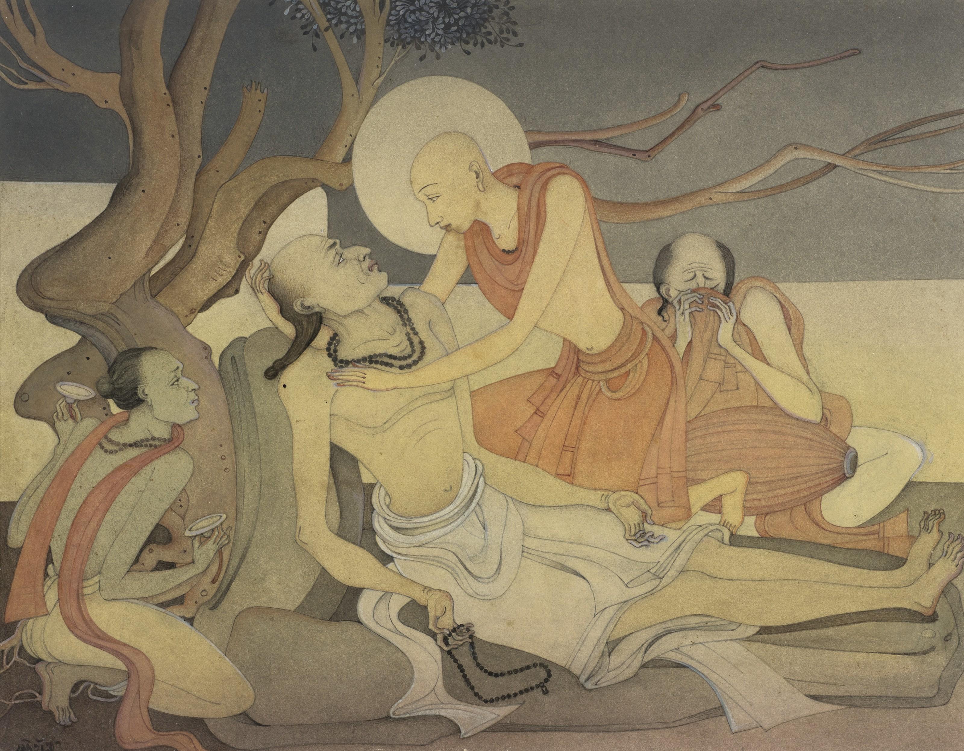 Kshitindranath Mazumdar - Death of Sadhu Haridas