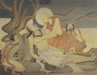 Kshitindranath Mazumdar - Death of Sadhu Haridas