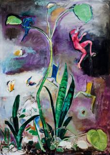 Ku Fu-Sheng - Enchanted Garden(Painted In 1970)