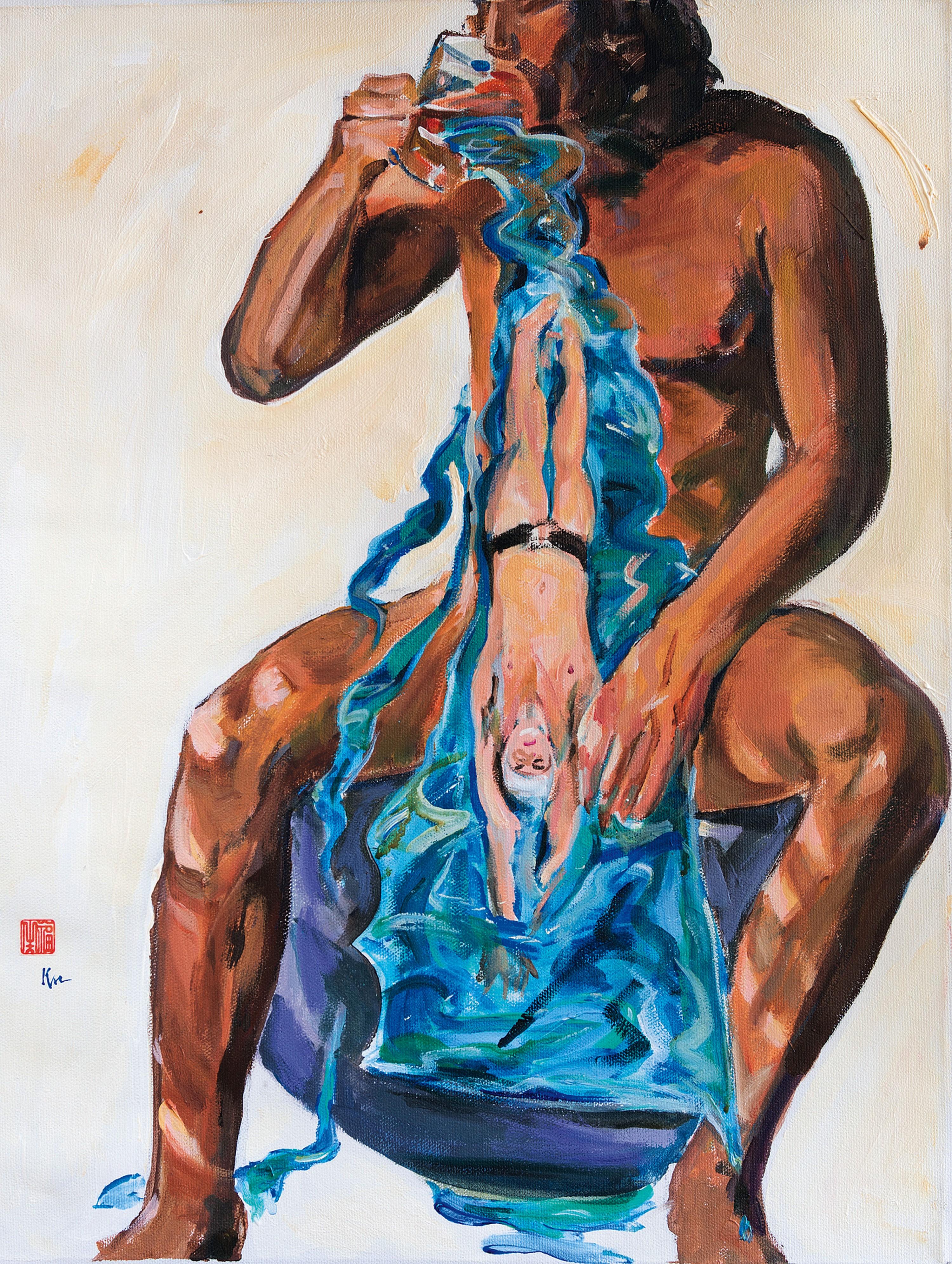 Ku Fu-Sheng - Icy Waters (Painted In 1999)