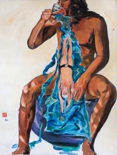 Ku Fu-Sheng - Icy Waters (Painted In 1999)