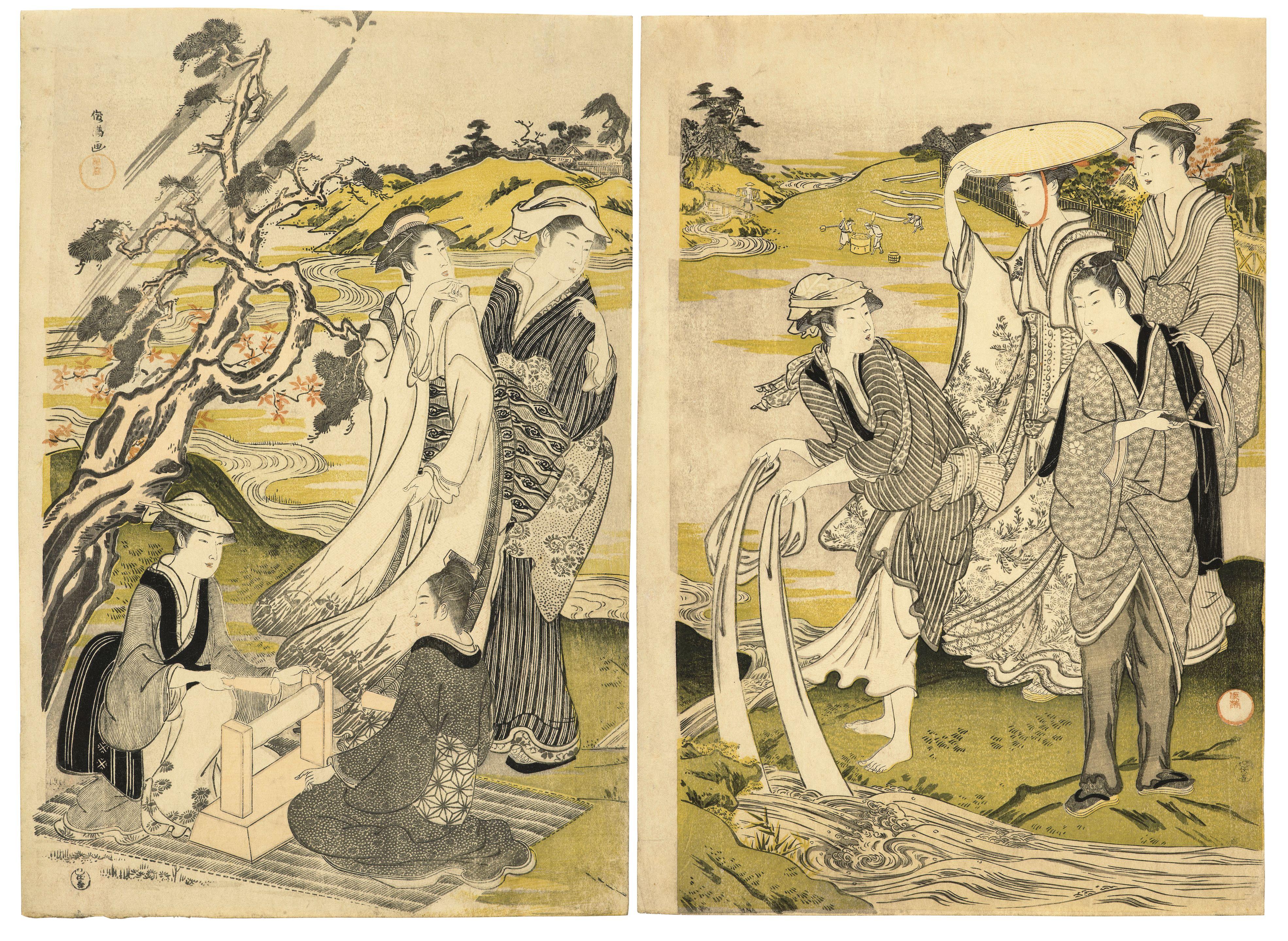 Kubo Shunman - Edo Period (1615-1868), 1785-1789