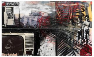 Kudzanai Chiurai - Displaced (Diptych) (In 2 Pieces)