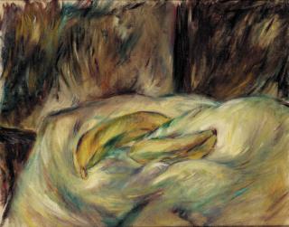 Kuniyoshi Yasuo - Still life with bananas