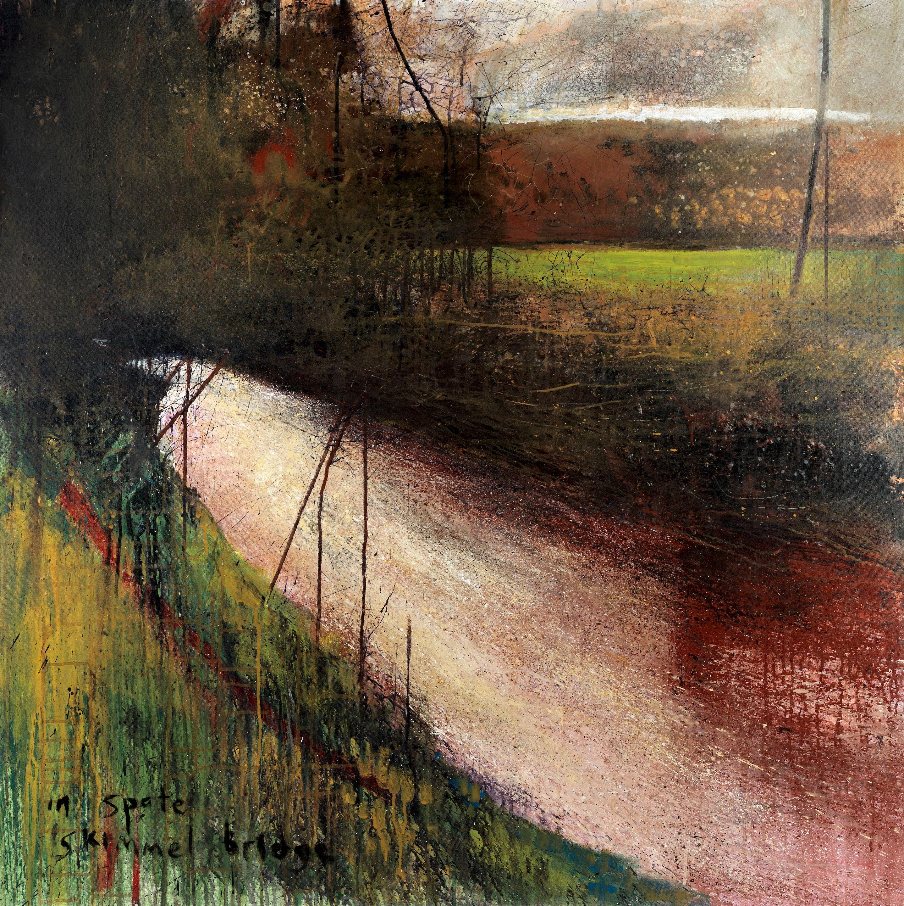 Kurt Jackson - In Spate, Skimmel Bridge