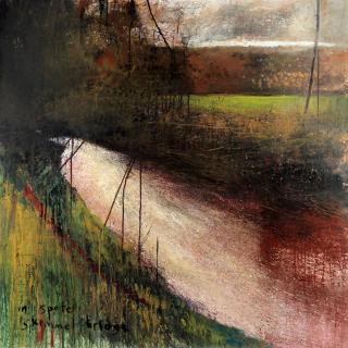 Kurt Jackson - In Spate, Skimmel Bridge