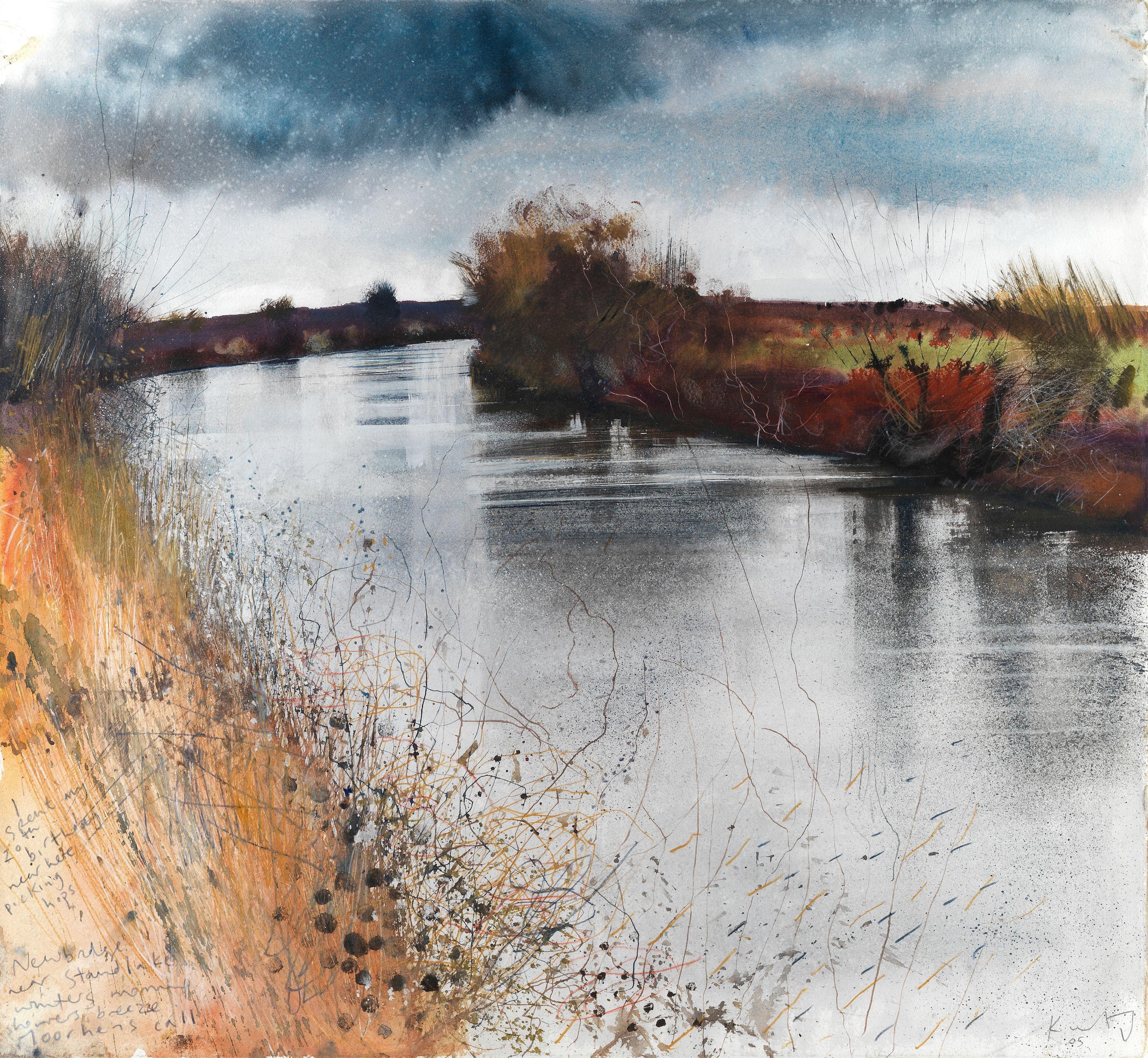 Kurt Jackson - Newbridge, Near Stand Lake