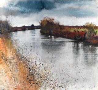 Kurt Jackson - Newbridge, Near Stand Lake