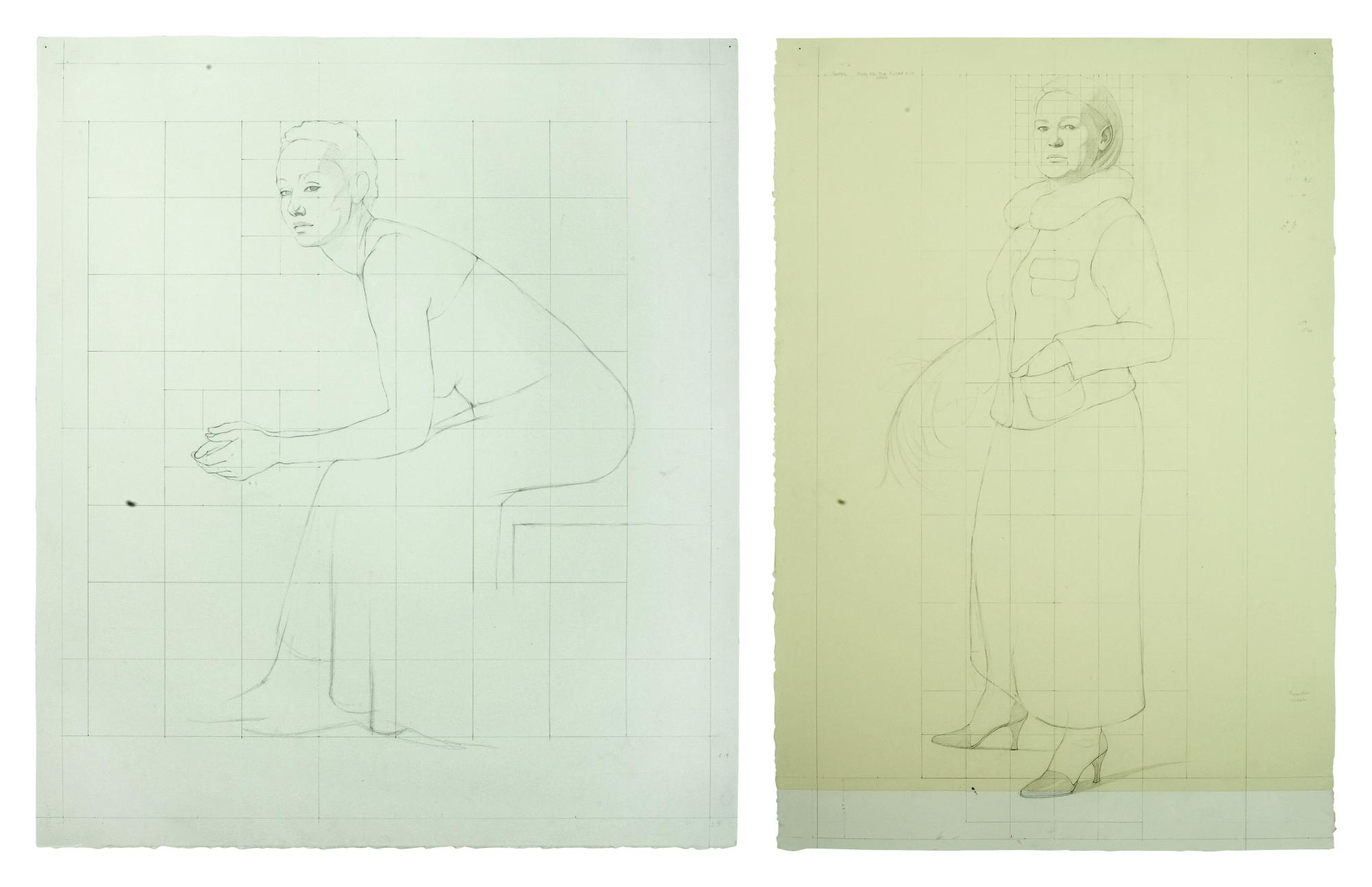 Kurt Kauper - I. Study #1 For Diva Fiction #15 | II. Study #2 For Diva Fiction #11 [2 Works]