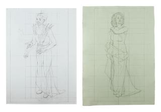 Kurt Kauper - I. Study For Diva Fiction #13   Ii. Study For Diva Fiction #12   [2 Works]