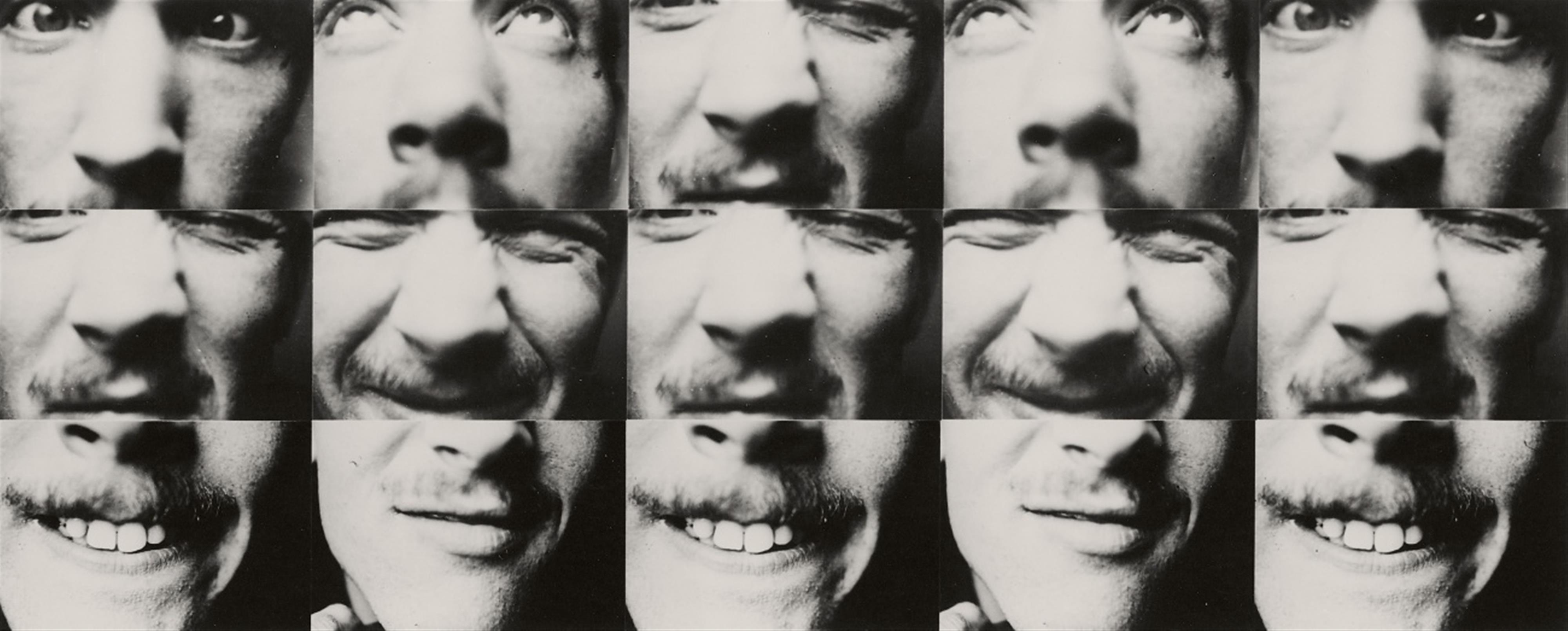 Kurt Kranz - 3 Selbstportraits in Abwehrgesten