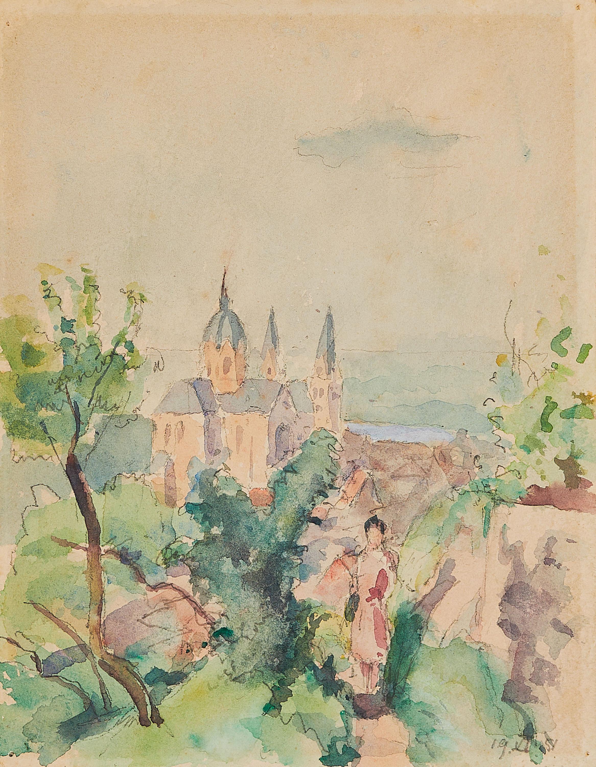 Kurt Kühn - Der Spaziergang.