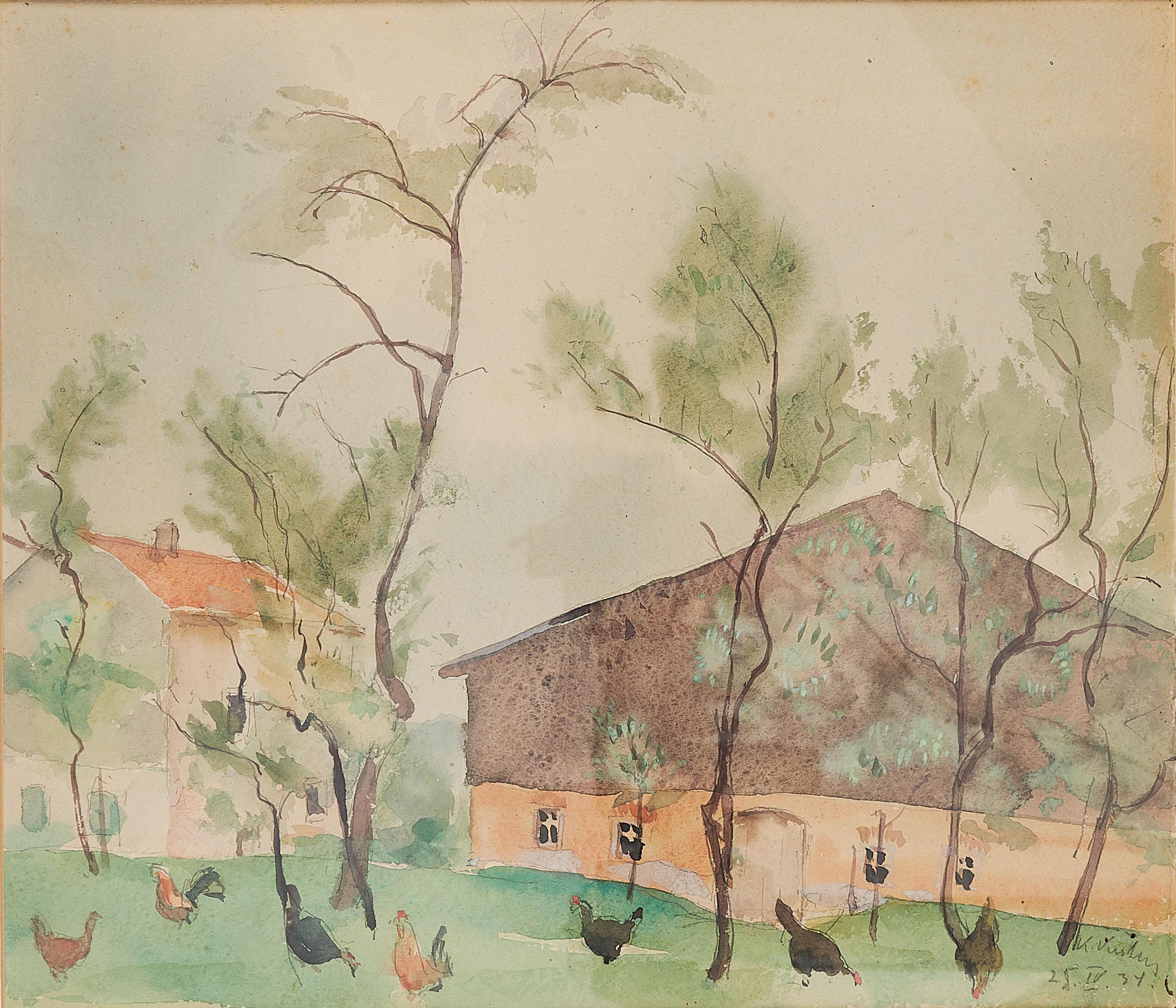 Kurt Kühn - Hühnerhof.