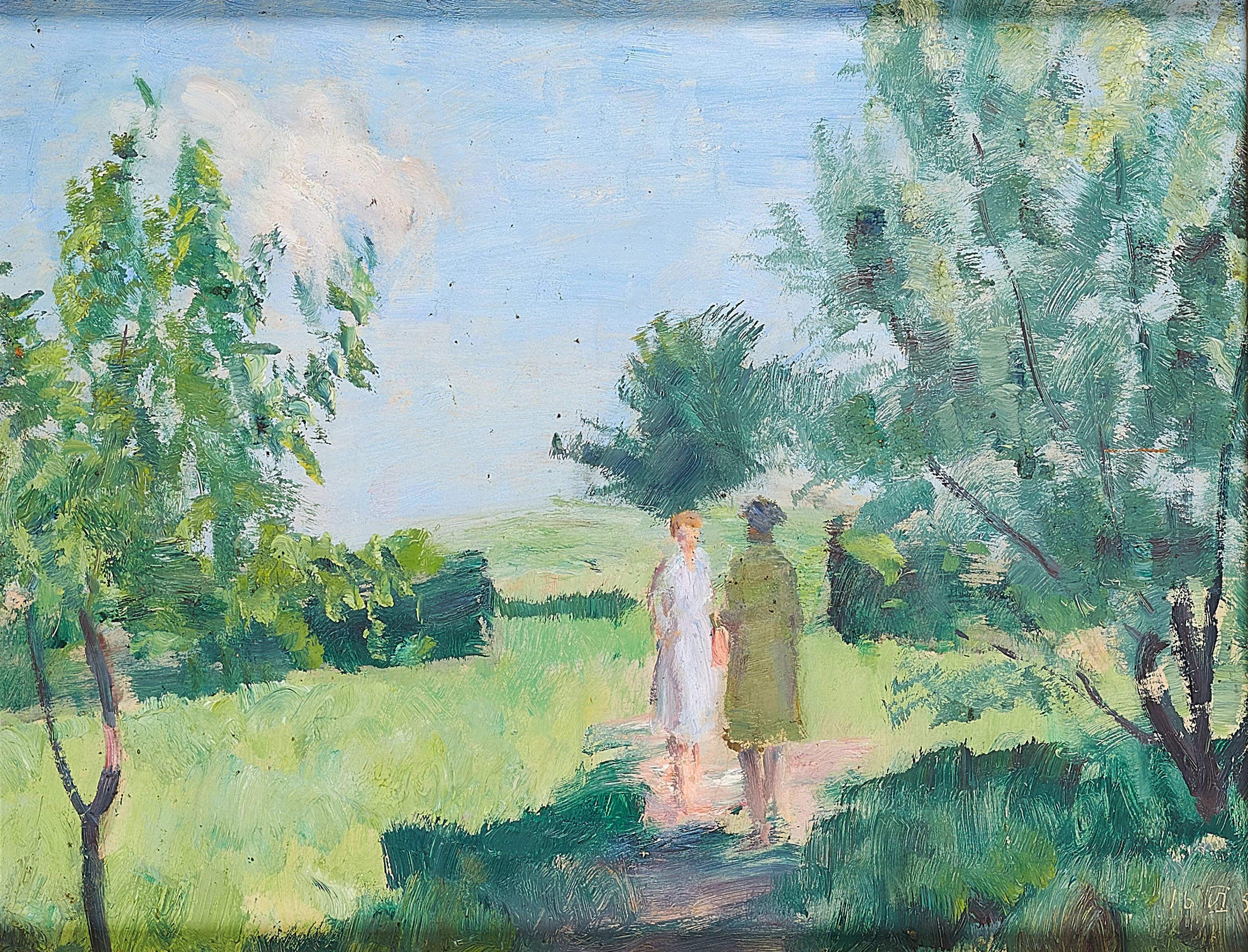 Kurt Kühn - Waldspaziergang.