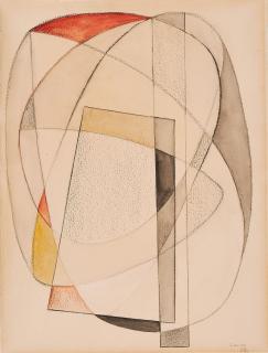 Kurt Lewy - Abstrakte Komposition.