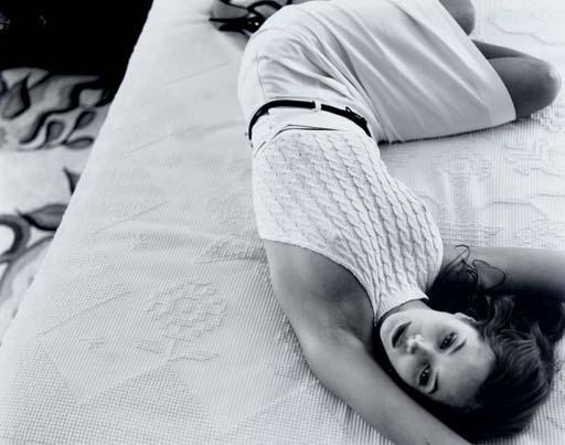 Kurt Markus - Christy Turlington, British Vogue, Los Angeles, CA, 1994, from the Self-Portrait series