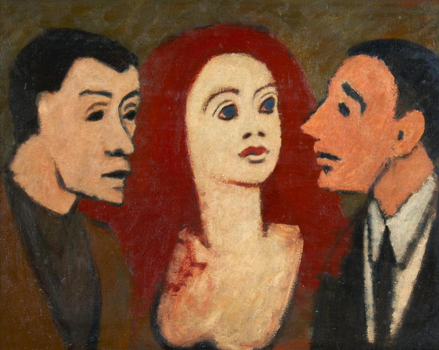 Kurt Scheele - »Drei Köpfe«.