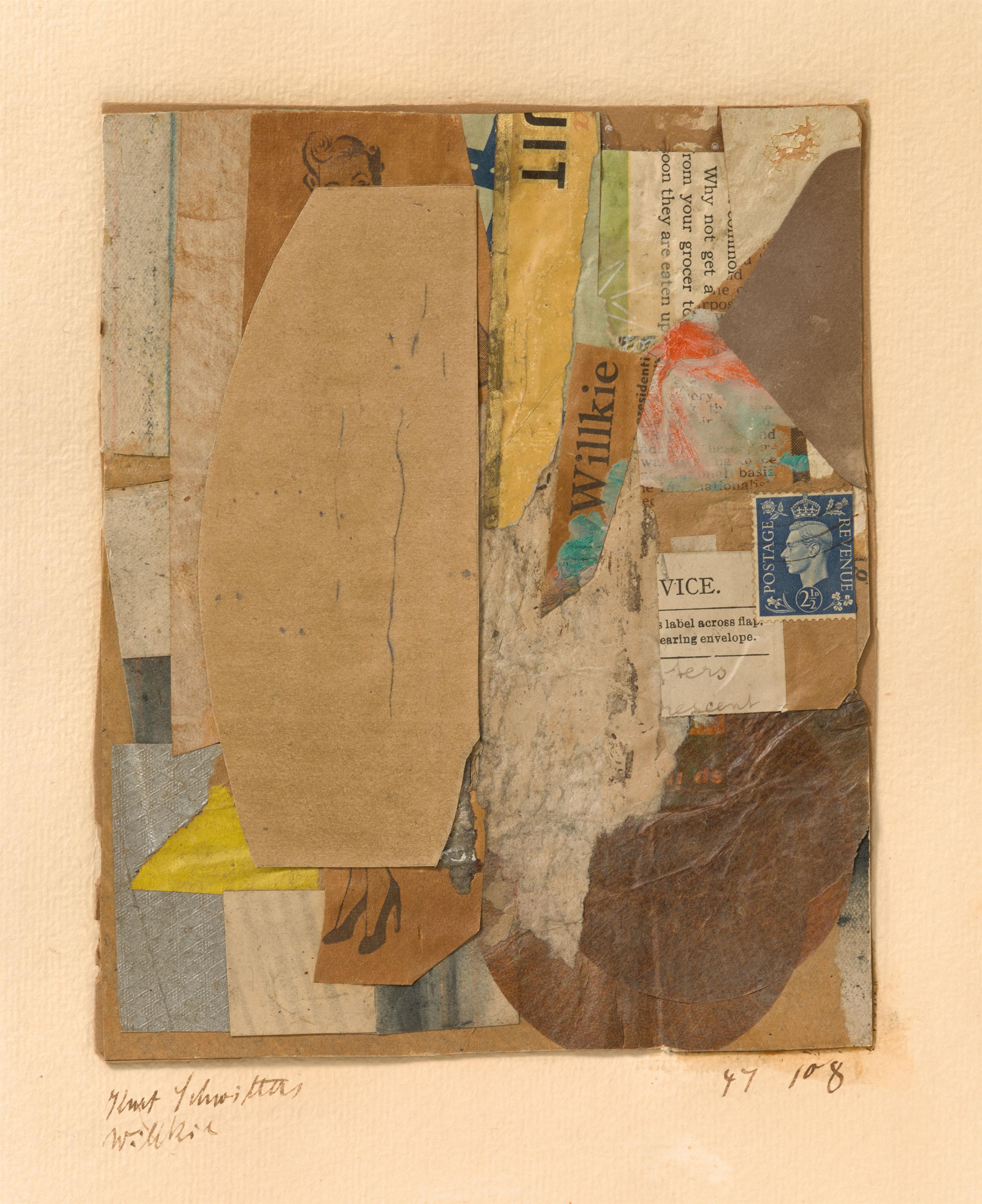 Kurt Schwitters - 47 108 Willkie