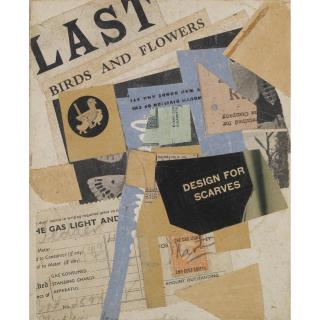 Kurt Schwitters - C 50 Letzte Vögel Und Blumen (C 50 Last Birds And Flowers)