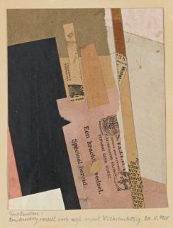 Kurt Schwitters - Eine Kräftige Nahrung Für Meinen Freund Wilhelm Metzig (A Strong Foodstuff For My Friend Willhelm Metzig)