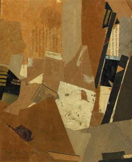 Kurt Schwitters - Gold out of brown