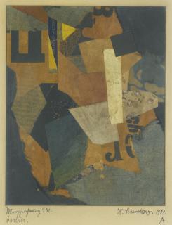 Kurt Schwitters - Merzzeichnung 231. Barbier. (Merzdrawing 231. Barber.)
