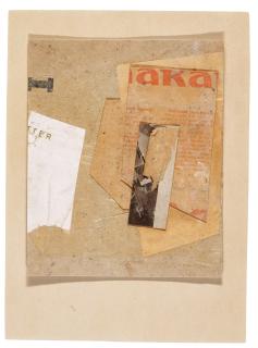 Kurt Schwitters - Ohne Titel (aka) (Untitled (aka))