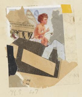 Kurt Schwitters - Ohne Titel (Ankündigungen)