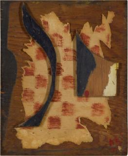 Kurt Schwitters - Ohne Titel (Das Schachbild) (Untitled (The Chess Picture))