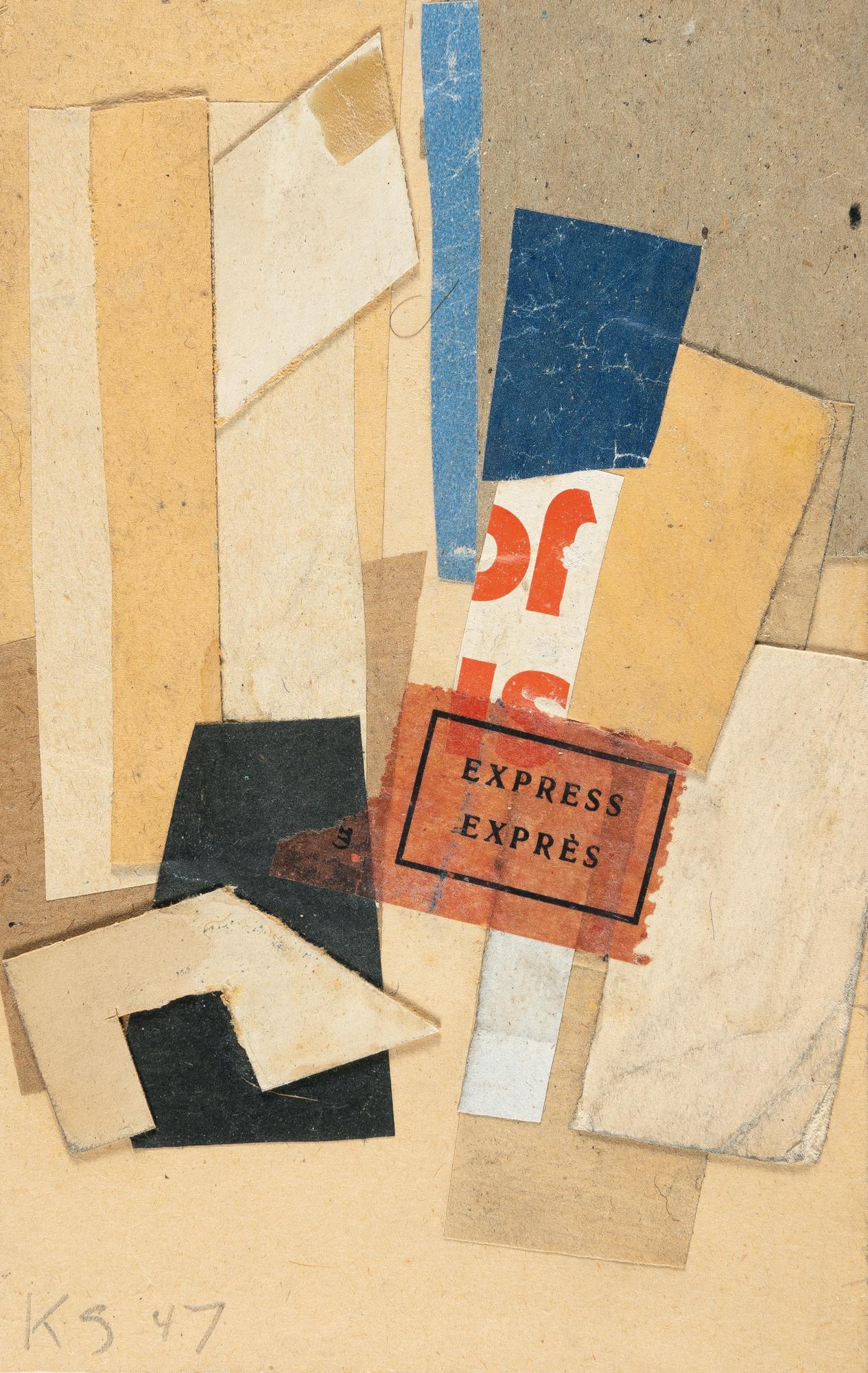 Kurt Schwitters - Ohne Titel (Express)