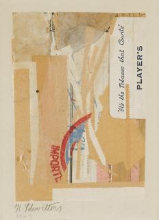 Kurt Schwitters - Ohne Titel (It\'s the Tobacco that Counts)