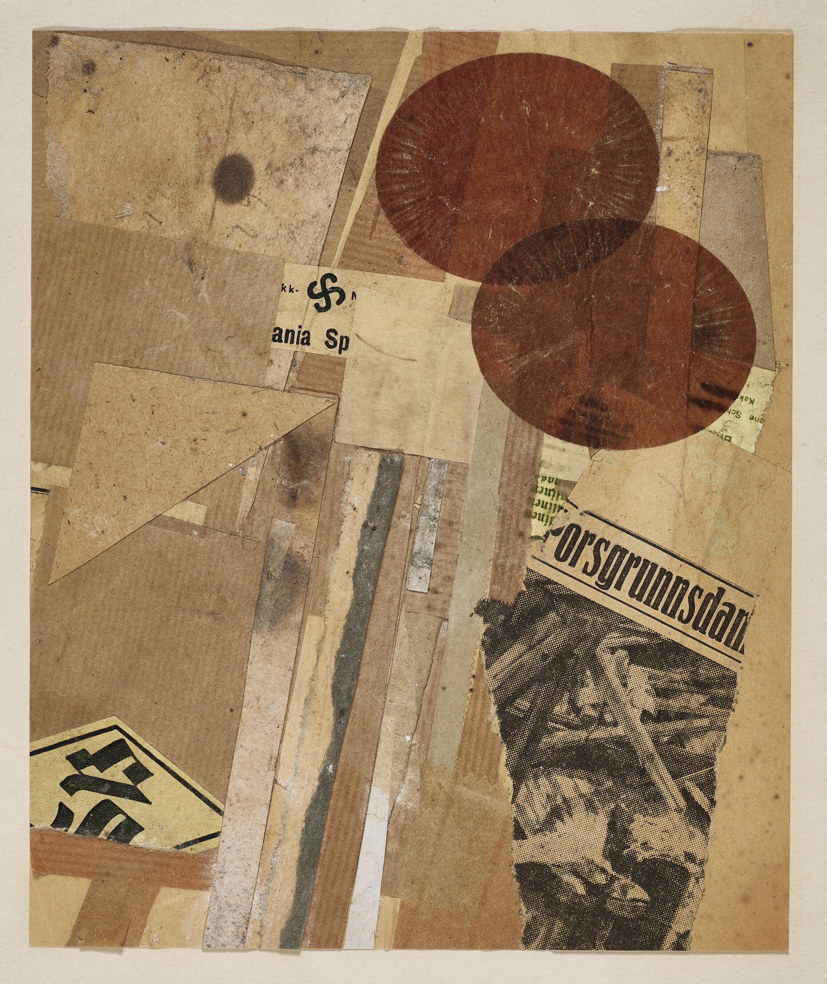 Kurt Schwitters - Ohne Titel (orsgrunnsdan)