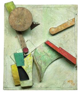 Kurt Schwitters - Ohne Titel (Schweres Relief)