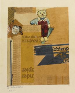 Kurt Schwitters - Onhe Titel (Wagner Und Wein) (Untitled (Wagner And Vienna))