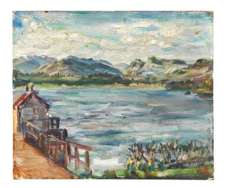 Kurt Schwitters - Untitled (Lake Windermere)