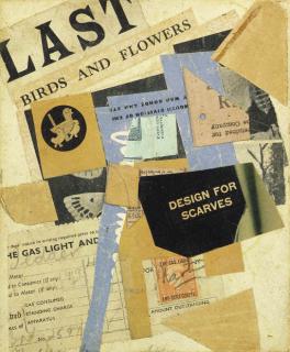 Kurt Schwitters - Untitled (Last Birds and Flowers)