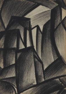 Kurt Schwitters - Z 47 Stadt